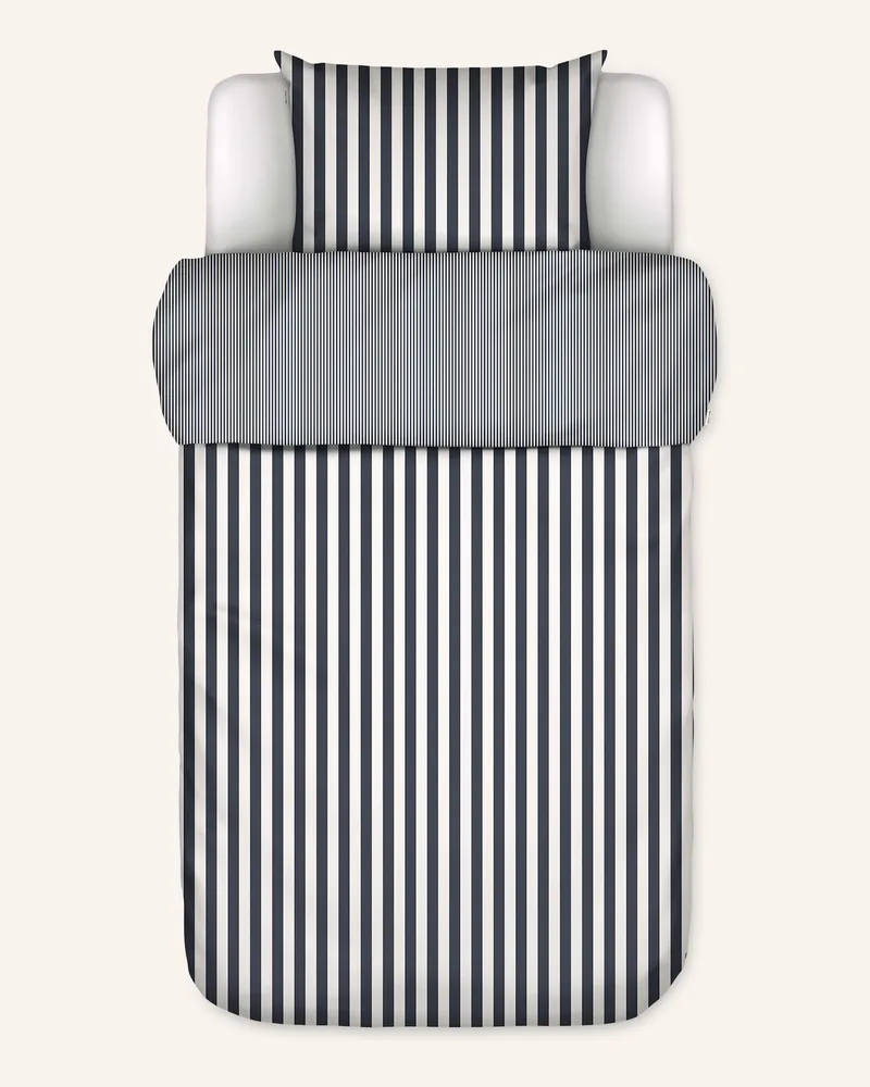 Marc O'Polo Bettwäsche CLASSIC STRIPE Blau