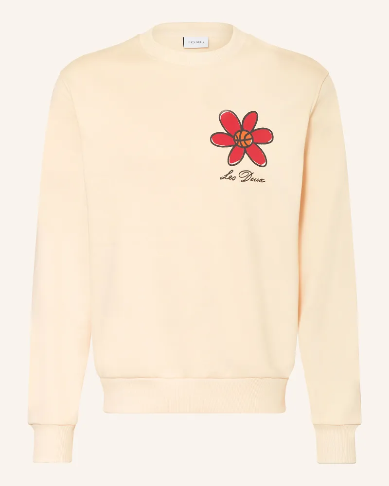LES DEUX Sweatshirt Weiss