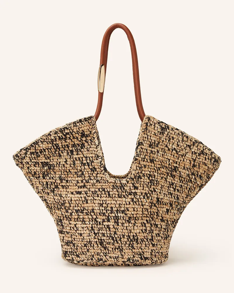 Zimmermann Strandtasche GOLDENTIME Hellbraun
