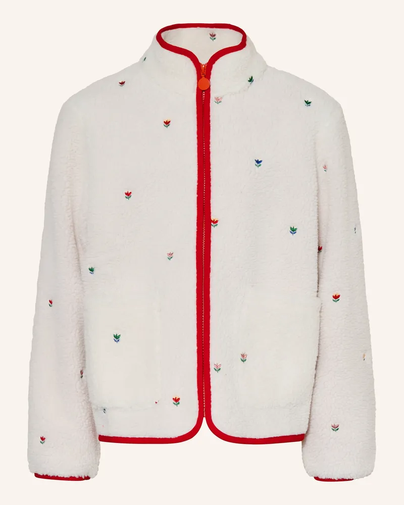 Stella McCartney Kids Fleecejacke weiss Weiss
