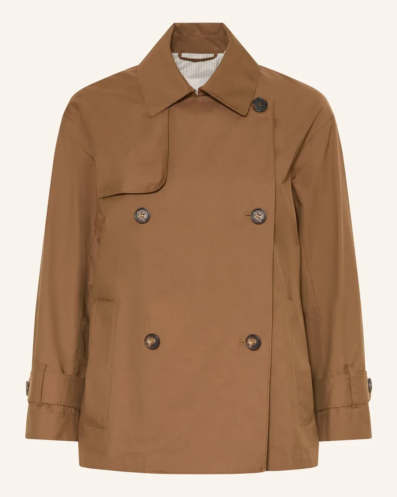 Max Mara Trench-Jacke Zeno braun Braun