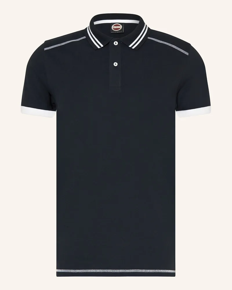 Colmar Piqué-Poloshirt Regular Fit Dunkelblau