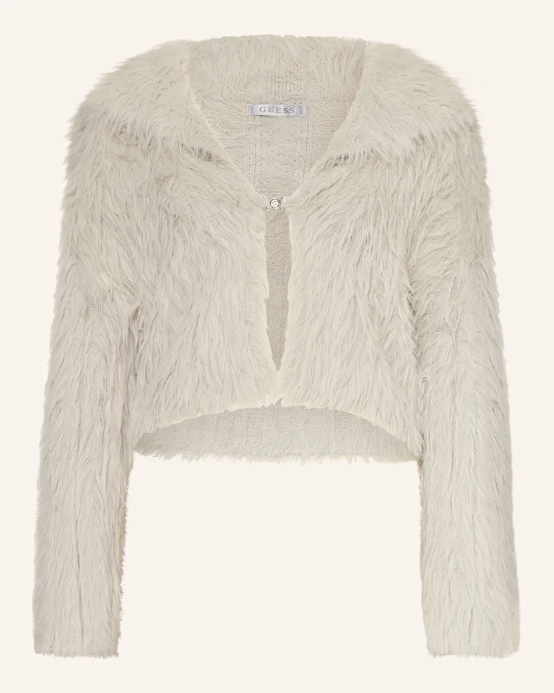Guess Strickjacke LARA Hellgrau