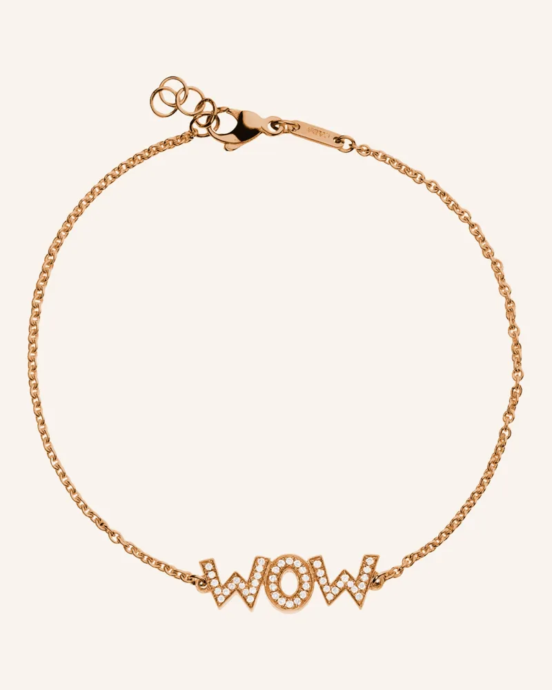CADA Armband Wow Mom rosegold Roségold