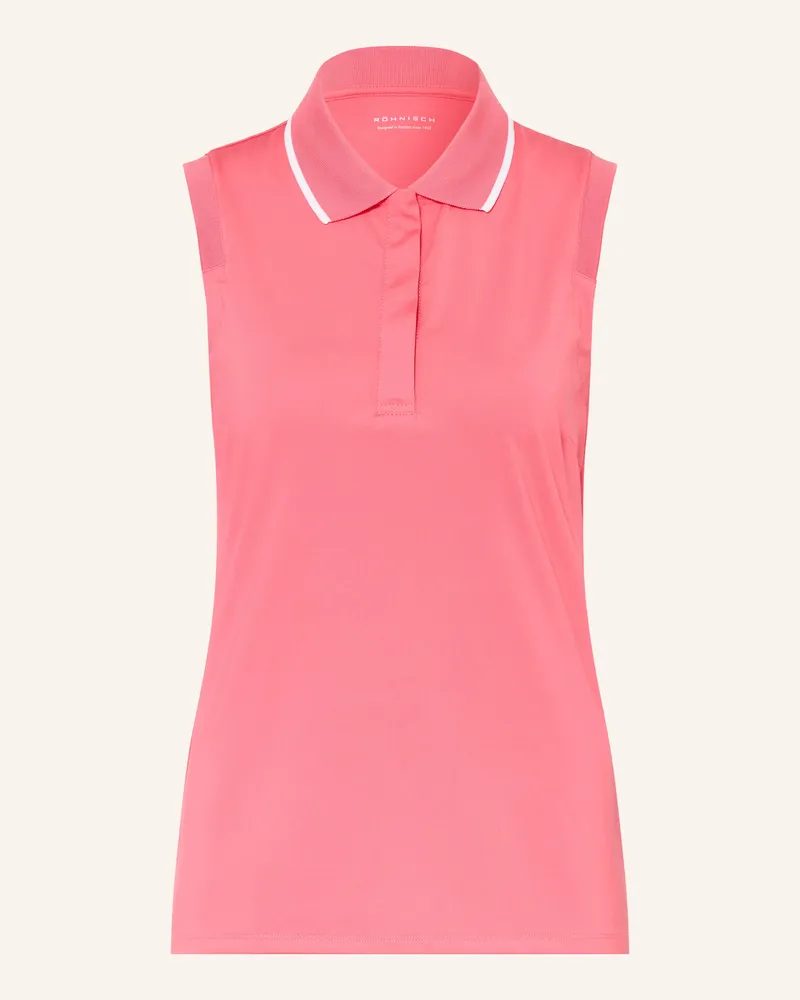 Röhnisch Funktions-Poloshirt Deni pink Hellrot