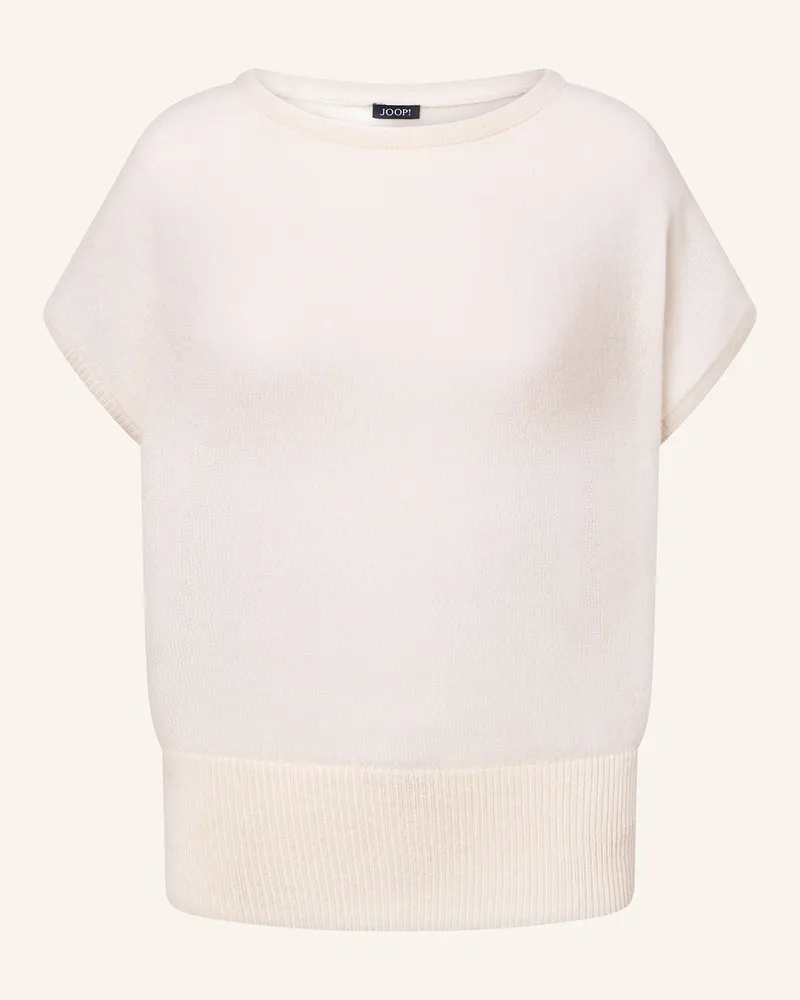 JOOP! Strickshirt Kaira Aus Cashmere weiss Ecru