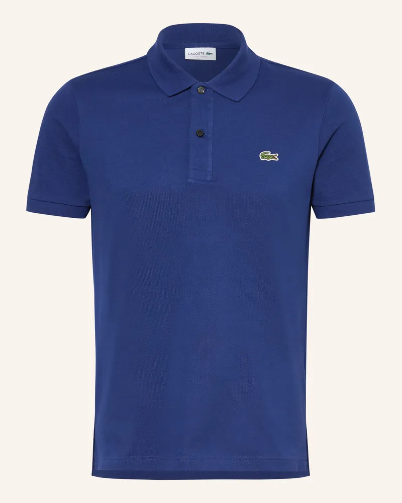 Lacoste Piqué-Poloshirt Slim Fit blau Blau