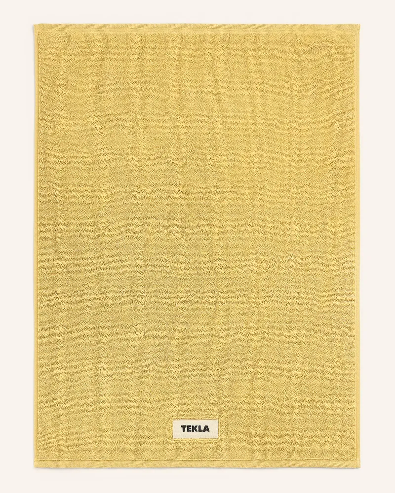 TEKLA Badematte rosa Gelb
