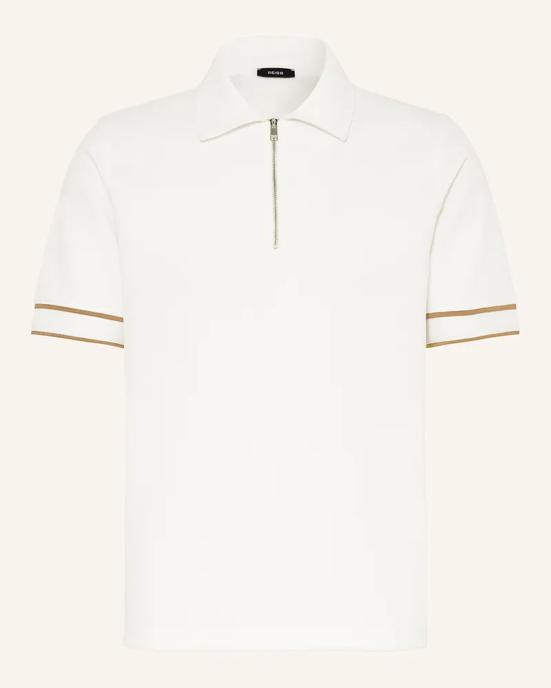 Reiss Piqué-Poloshirt ZAIN Weiss