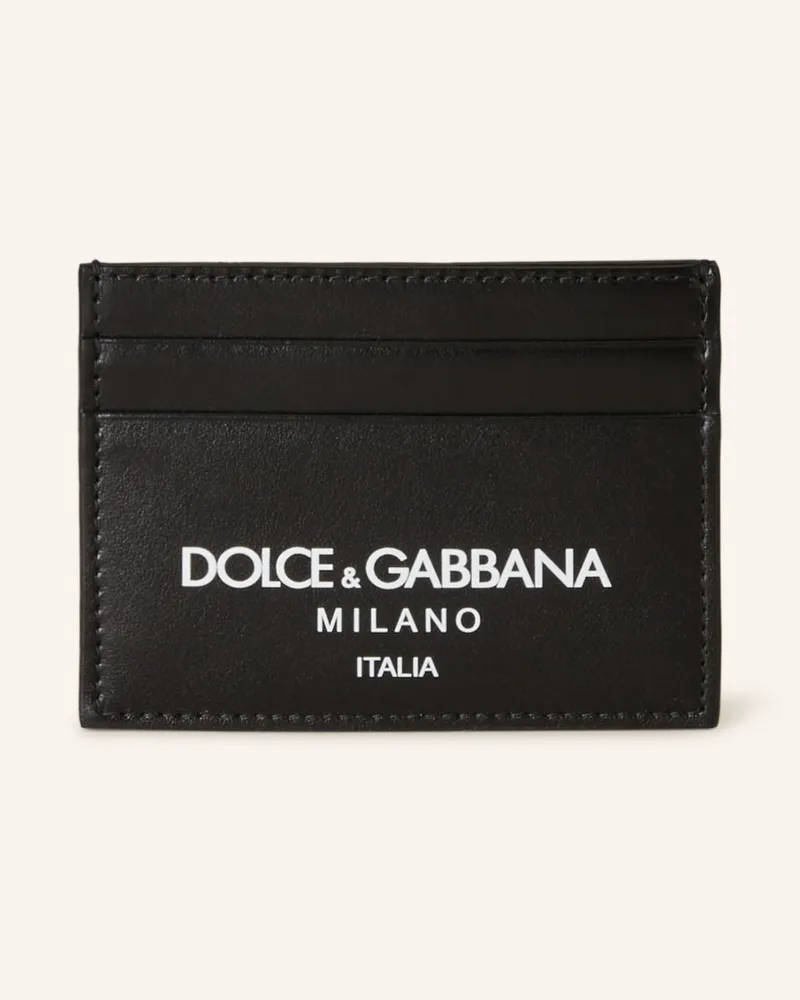 Dolce & Gabbana Kartenetui Schwarz