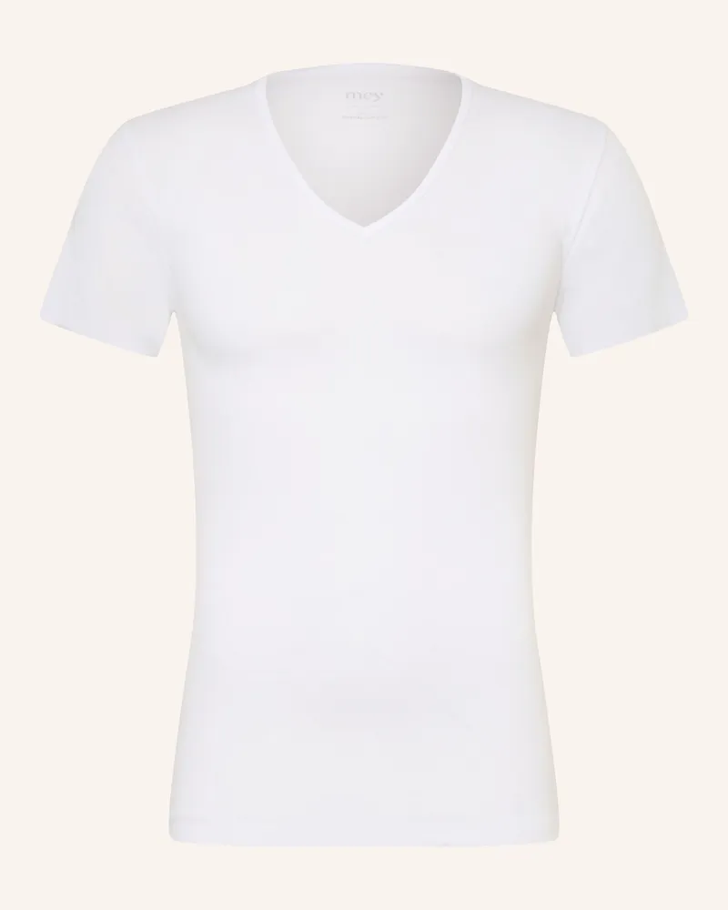 Mey V-Shirt Serie Sensual Cotton weiss Weiss