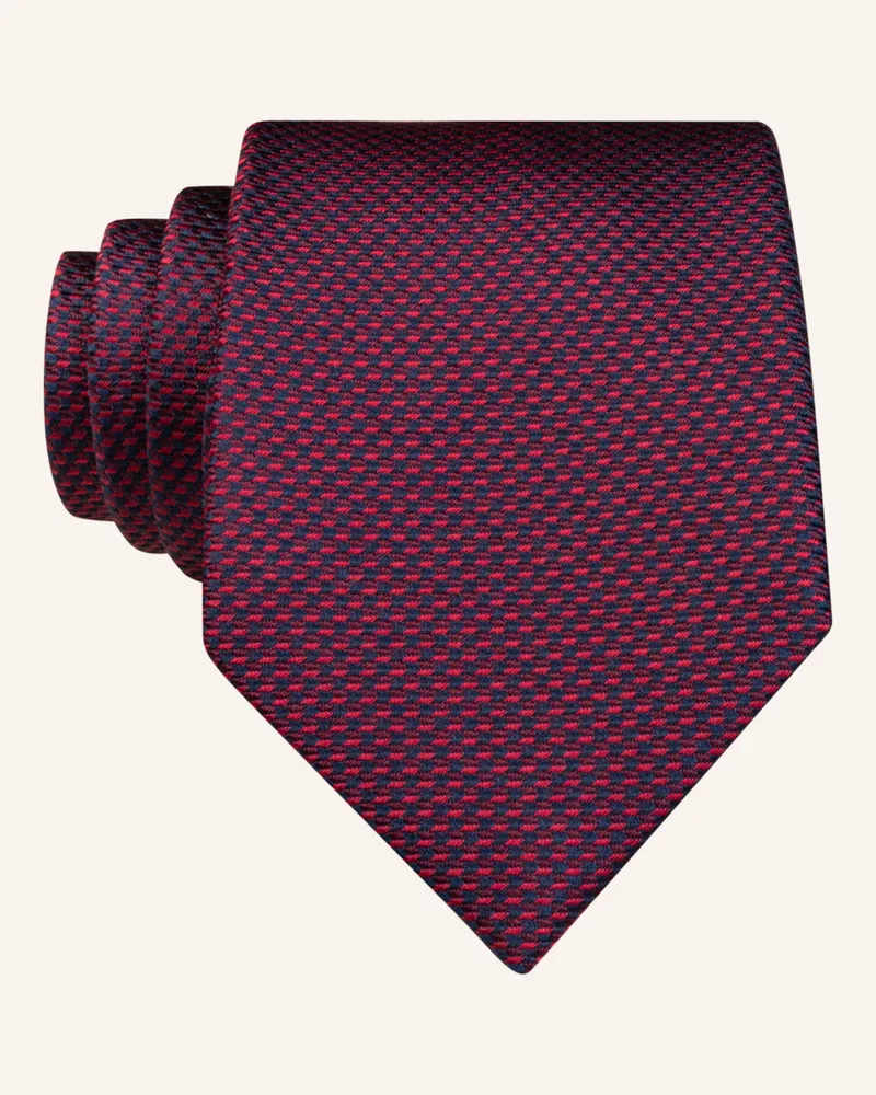 paul Krawatte rot Dunkelrot