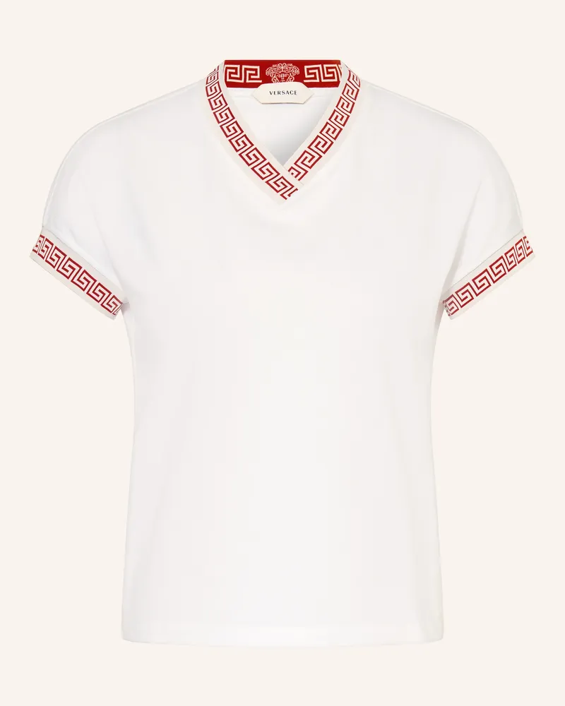 Versace T-Shirt weiss Weiss