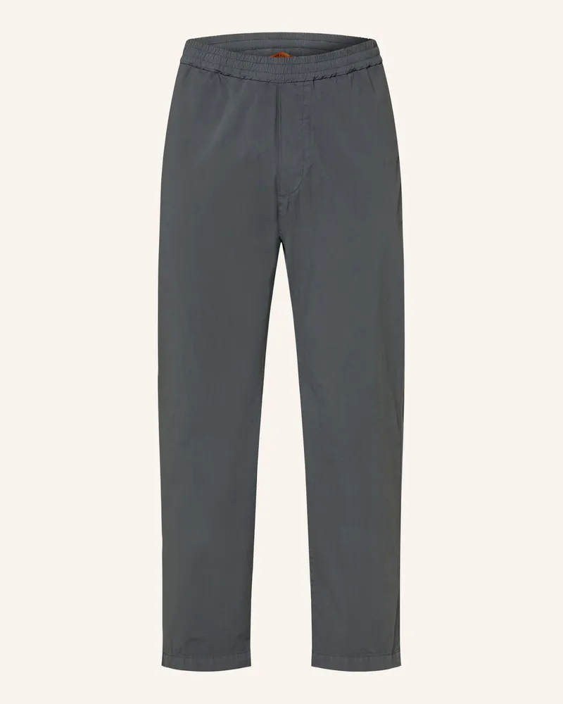 BARENA Hose Bativoga Regular Fit grau Dunkelgrau