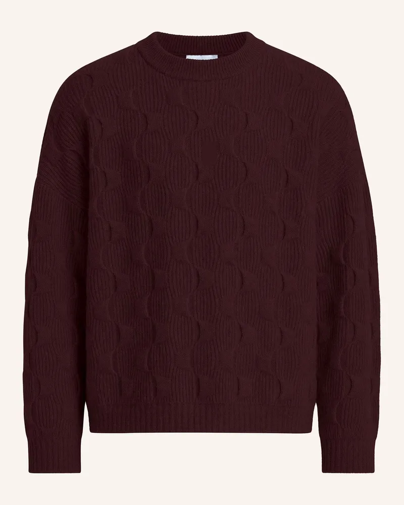KIEFERMANN Pullover Roma Mit Cashmere rot Lila