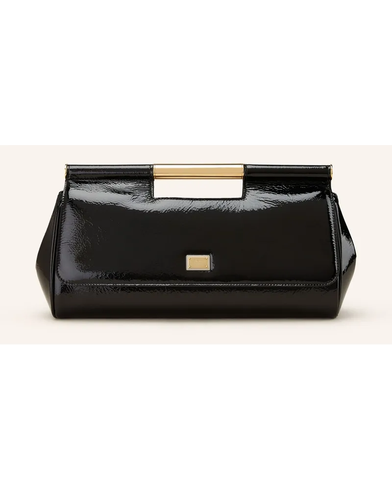 Dolce & Gabbana Handtasche SICILY Schwarz