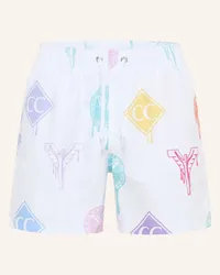 Carlo Colucci Badeshorts DELLAGIACOMA Weiss