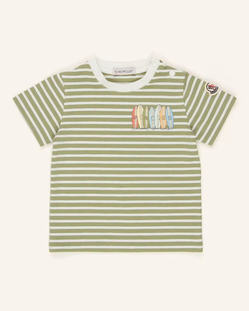 Moncler T-Shirt gruen Oliv