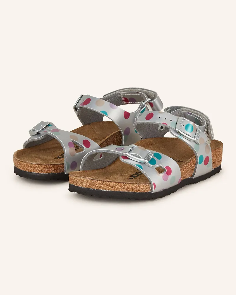 Birkenstock Sandalen RIO Silber