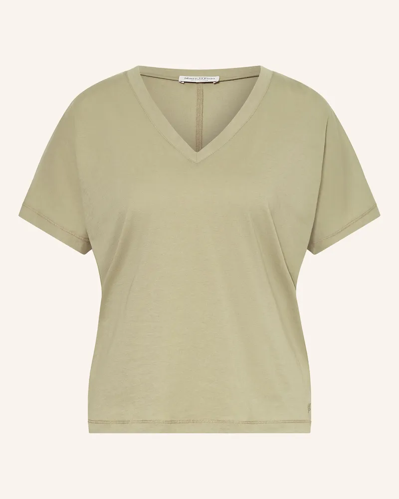Marc O'Polo T-Shirt Oliv
