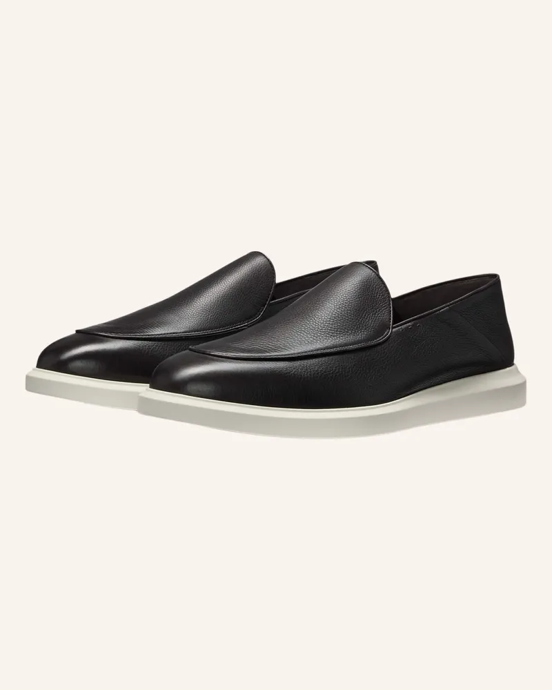 HUGO BOSS Casual Slipper RANDY_LOAF_LTGR Dunkelbraun