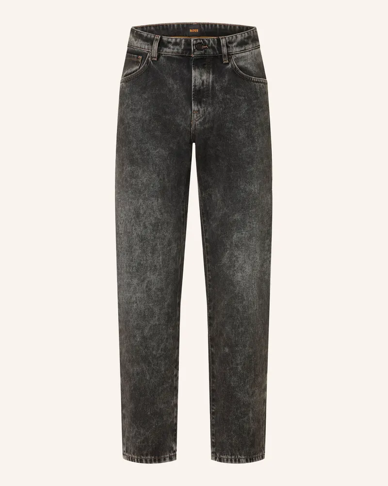 HUGO BOSS Jeans RE.MAINE Regular Fit Schwarz