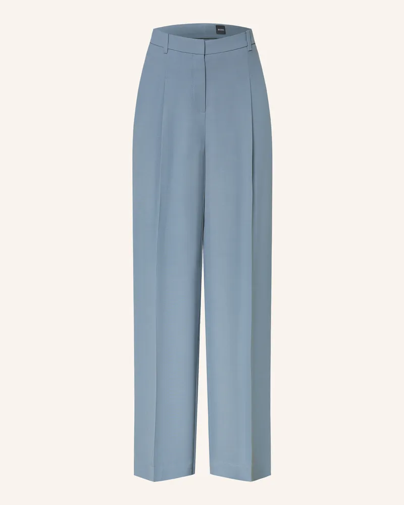 HUGO BOSS Marlenehose TIANA Blau