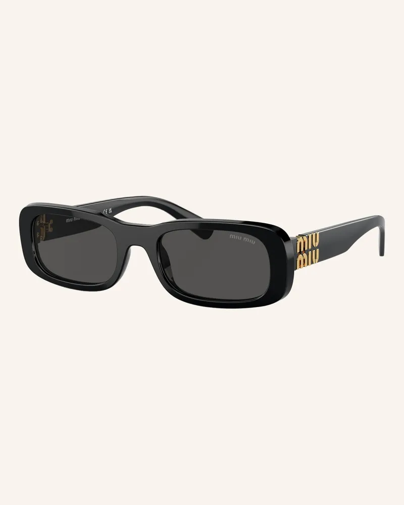 Miu Miu Sonnenbrille MU 08ZS Schwarz