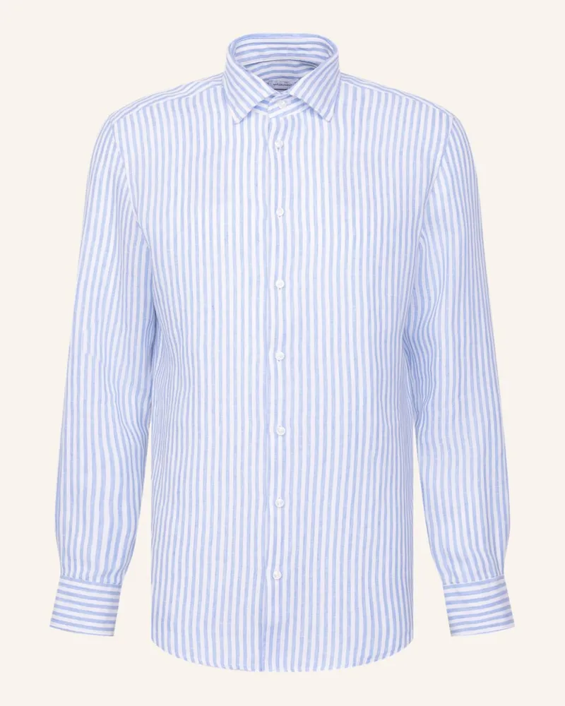 Seidensticker Leinenhemd Regular Fit blau Blau