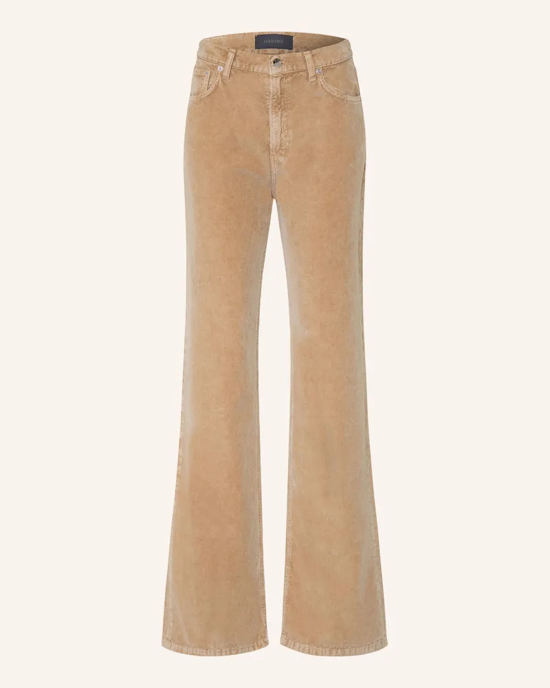 Haikure Cordhose Korea beige Camel