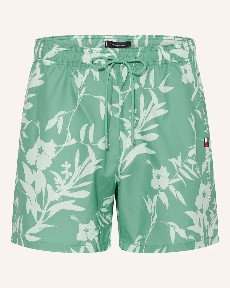 Tommy Hilfiger Badeshorts gruen Hellgrün