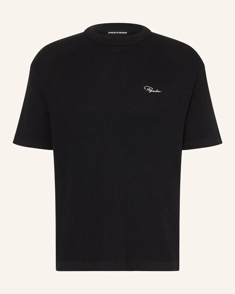 PEGADOR Strickshirt Signar schwarz Schwarz