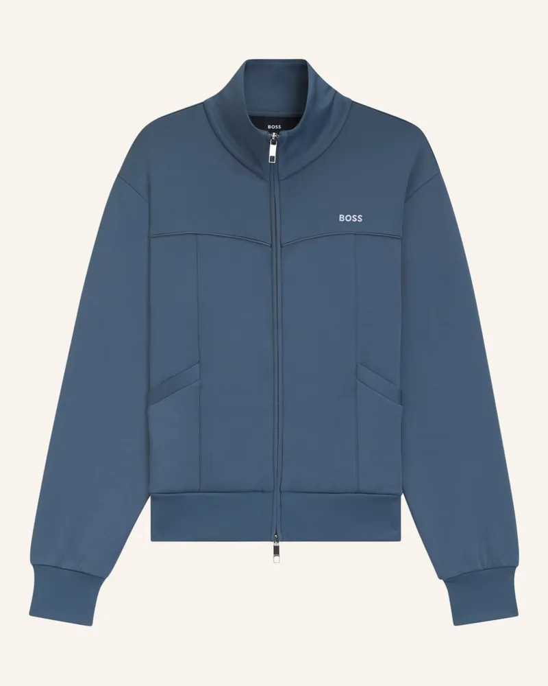 HUGO BOSS Sweatshirt ERENA Slim Fit Blau