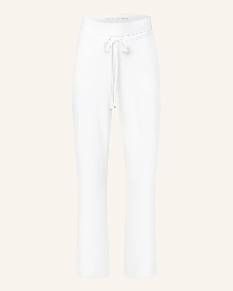 RAFFAELLO ROSSI  Jerseyhose Candice Im Jogging-Stil weiss Weiss