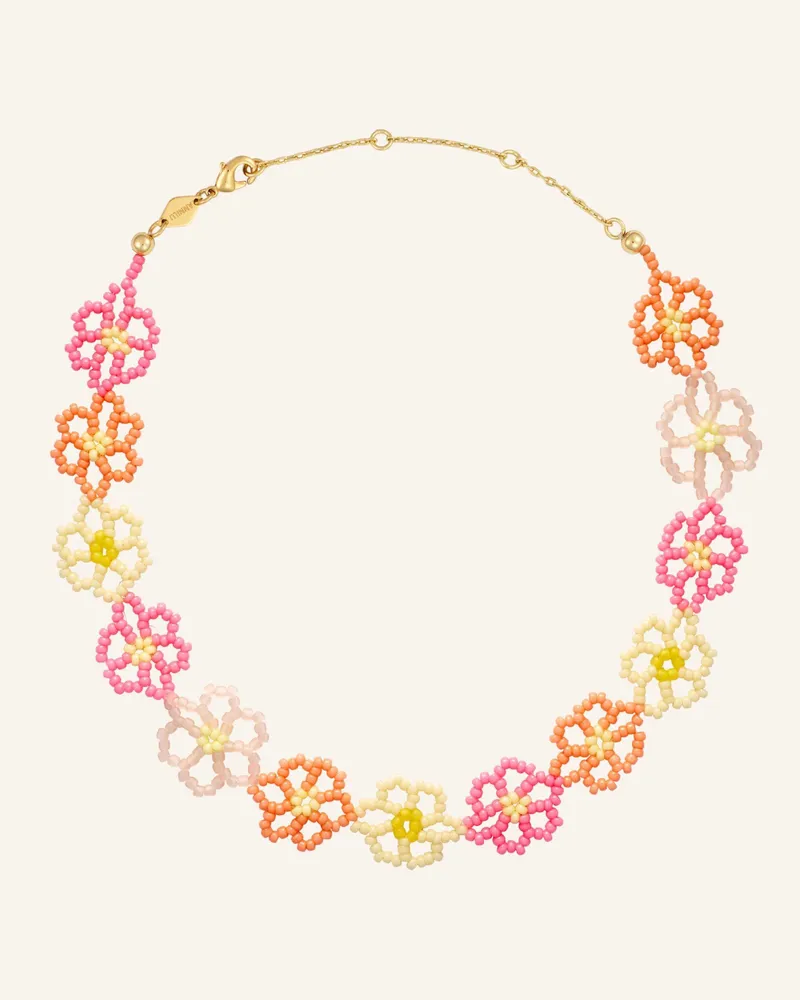 Anni Lu Halskette BLOSSOM SOFT PINK by GLAMBOU Pink
