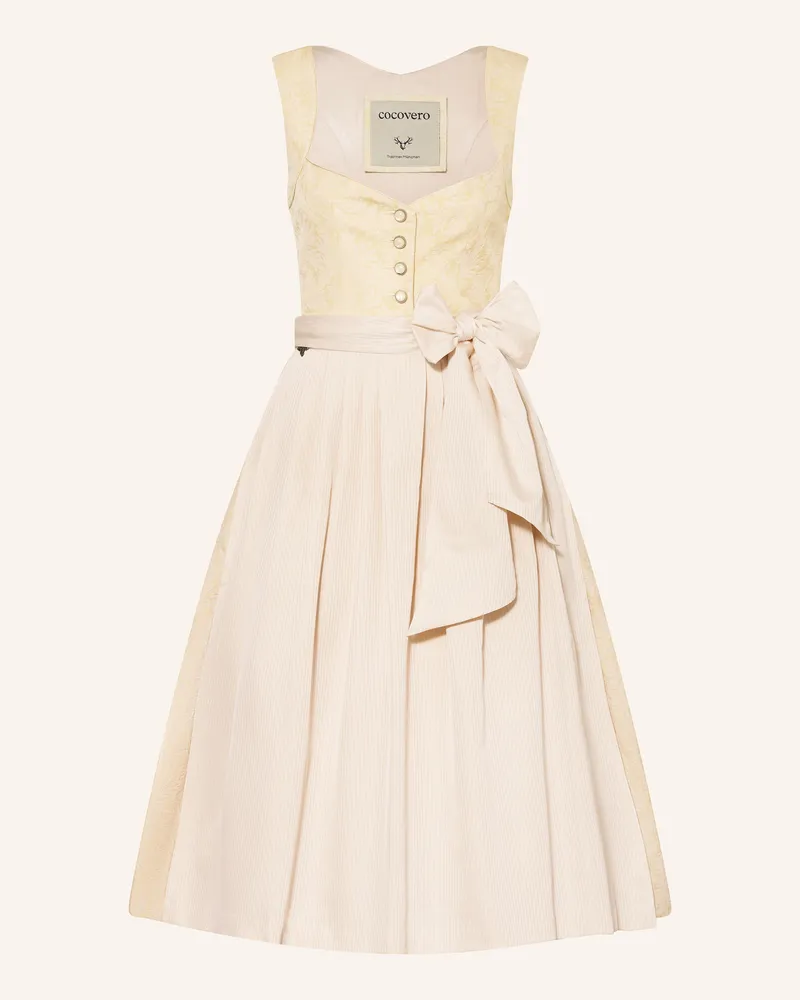 CocoVero Dirndl JOSEPHINE Gelb