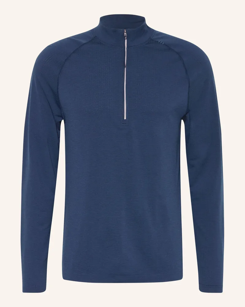 LULULEMON Longsleeve Metal Vent Tech 3.0 gruen Dunkelblau