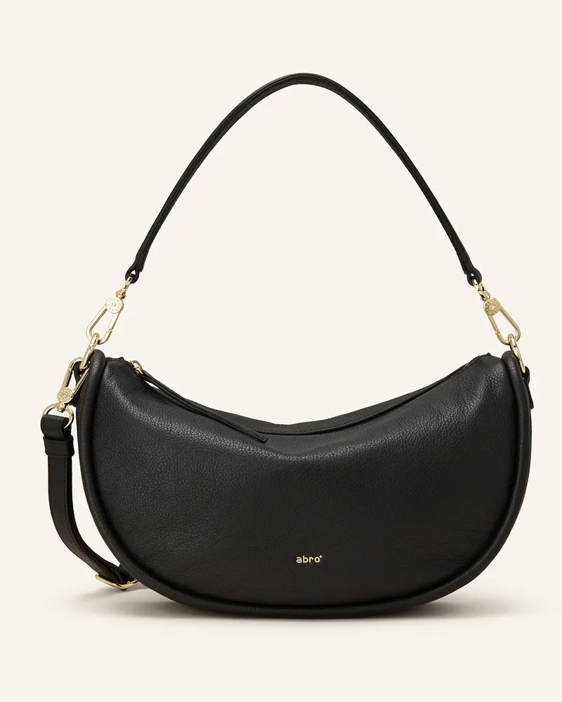 Abro Hobo-Bag WILLOW SMALL Schwarz