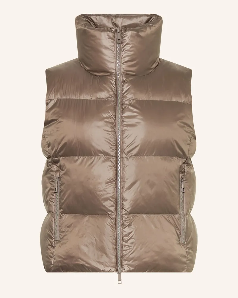 Darling Harbour Steppweste beige Taupe