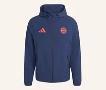 Fc Bayern München Tiro Travel Windbreaker blau