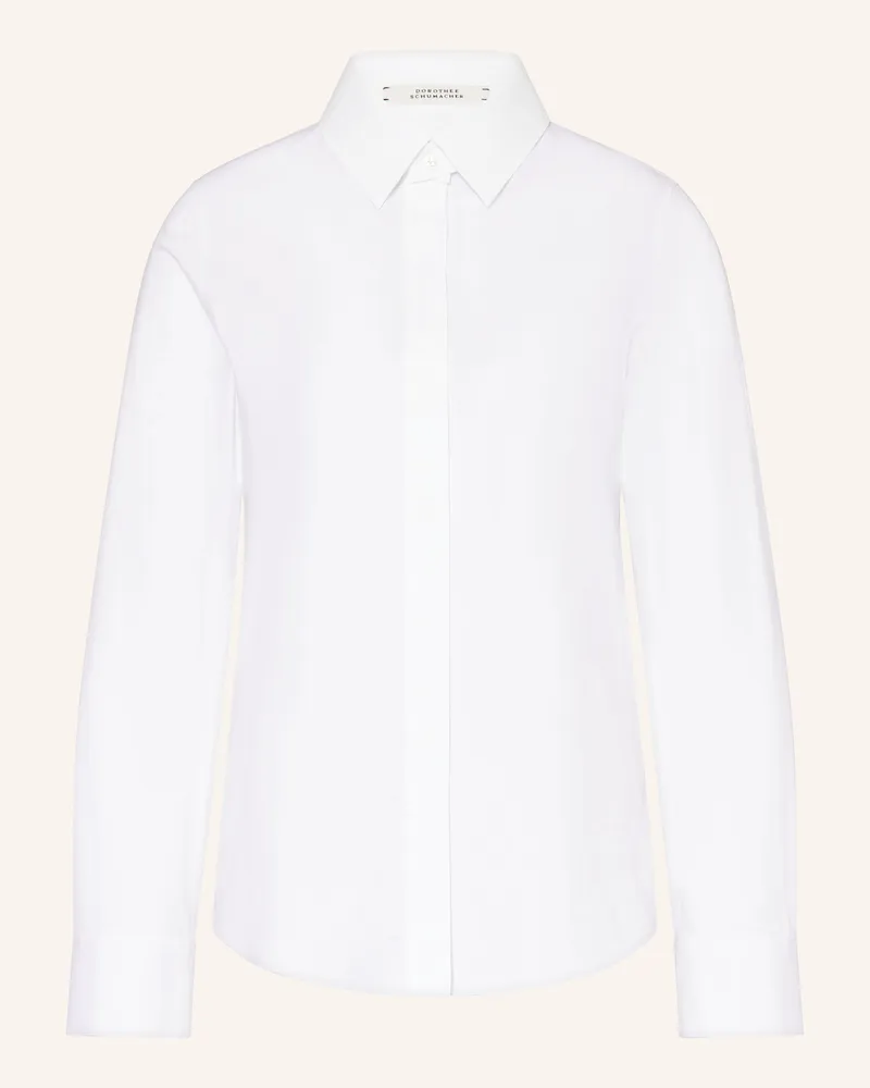 Dorothee Schumacher Hemdbluse Poplin Power weiss Weiss