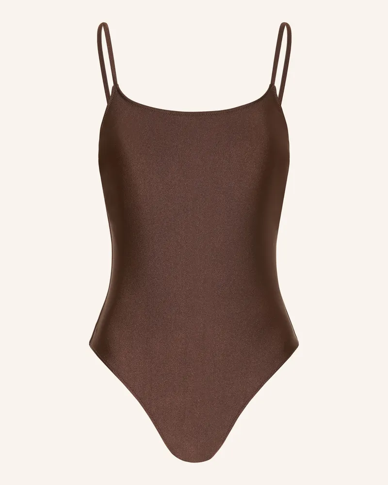 Mrs & HUGS Badeanzug Dunkelbraun