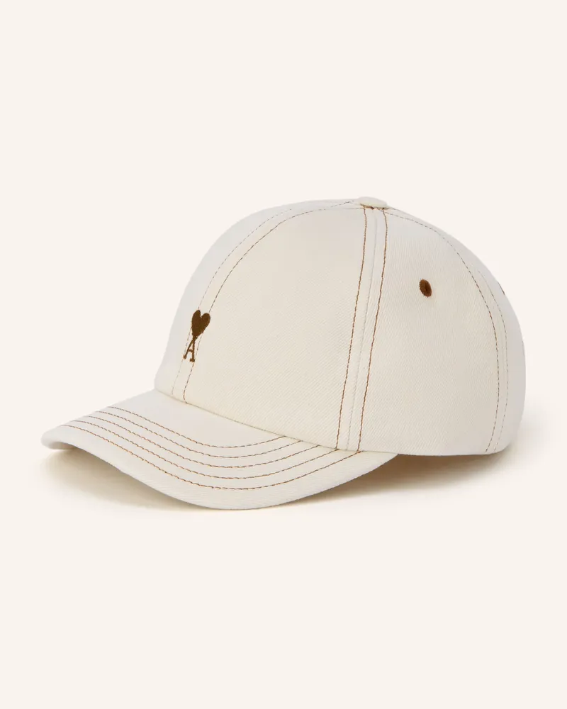 AMI Paris Cap weiss Creme