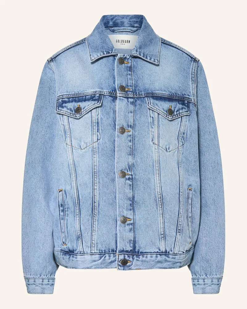 Goldgarn Jeansjacke 68 Hellblau