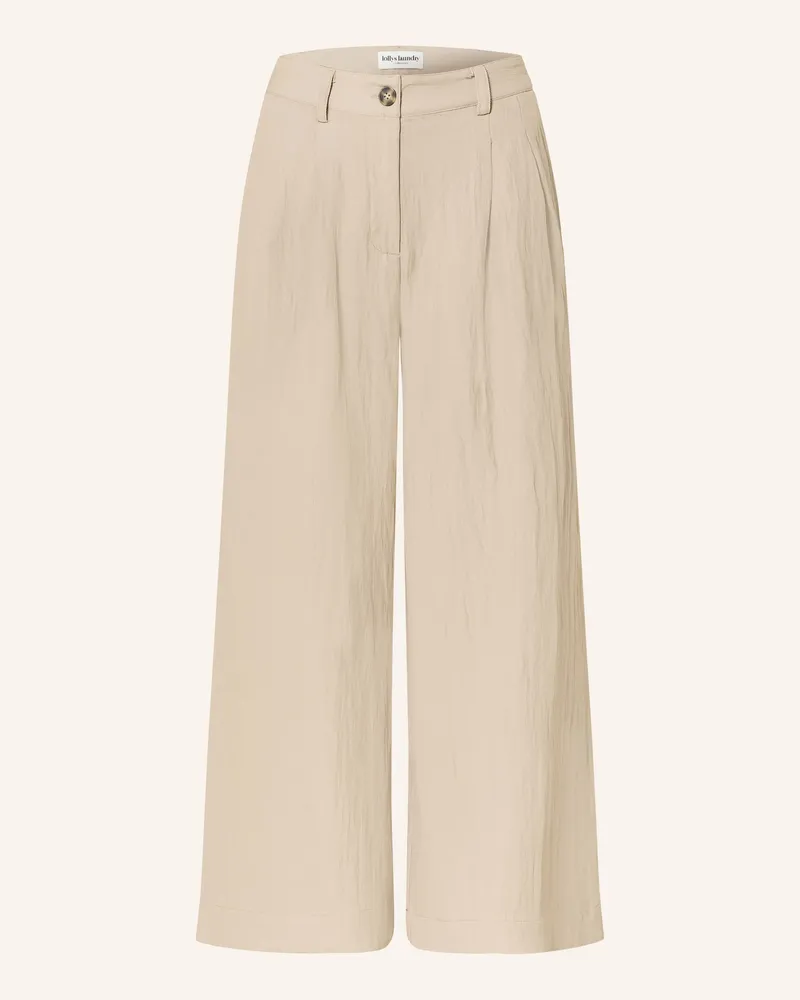 Lollys Laundry Marlenehose Miloll beige Beige