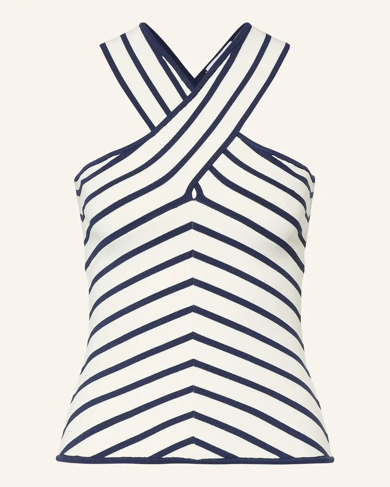 Reiss Top Aria blau Dunkelblau