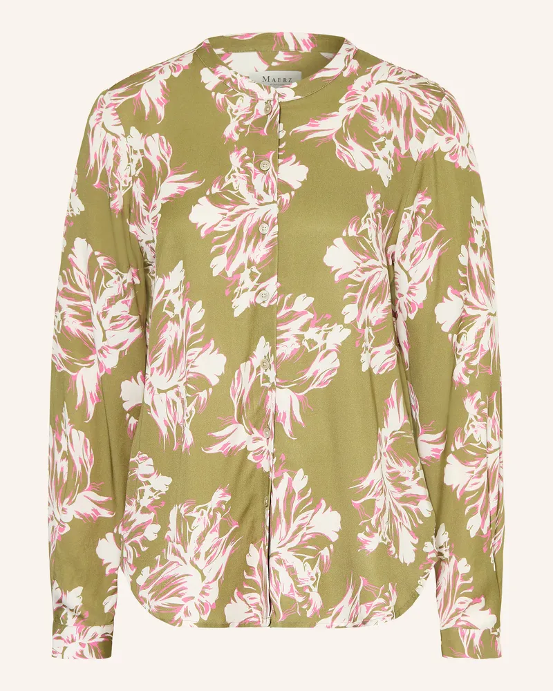 Maerz Bluse gruen Oliv