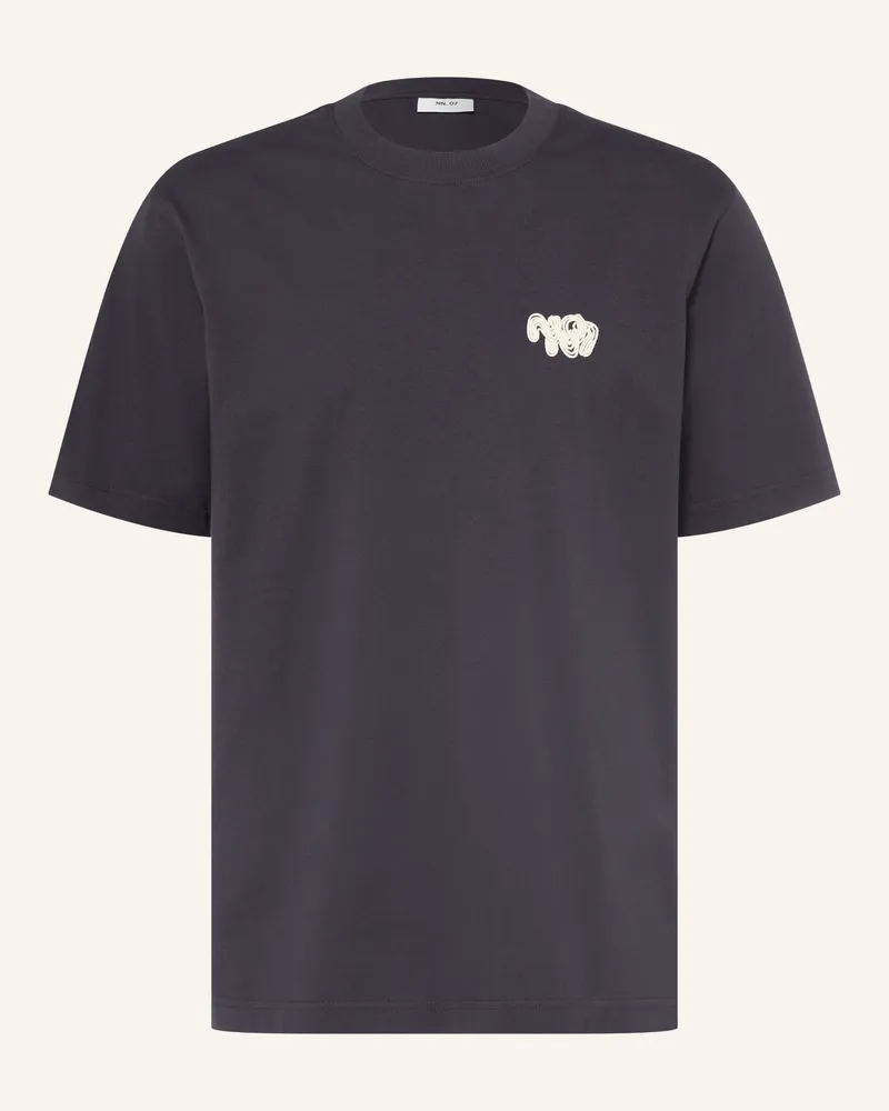 NN 07 T-Shirt Adam blau Dunkelblau