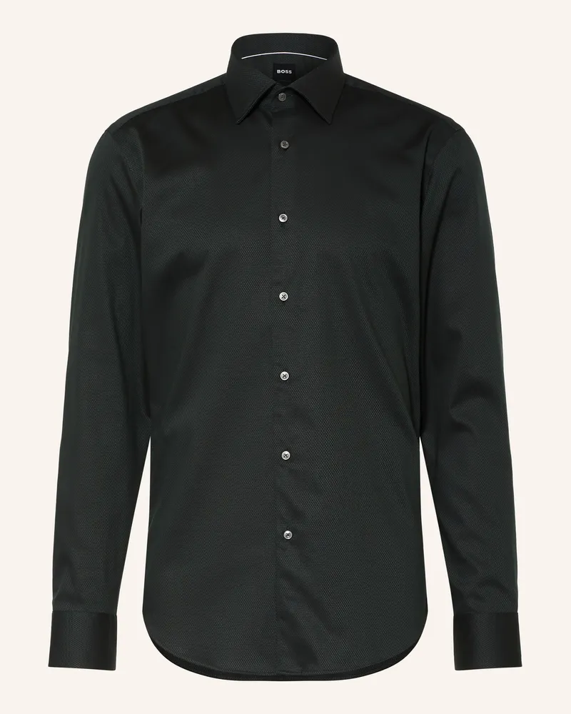 HUGO BOSS Hemd Joe Regular Fit gruen Dunkelgrün