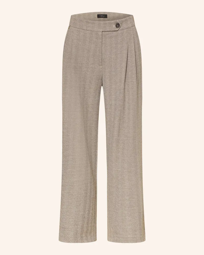 S.Oliver Marlenehose Braun